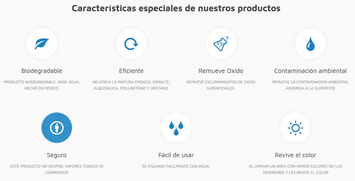 QUIMICA INTELIGENTE CARACTERISTICAS