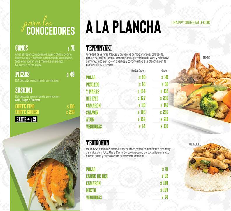 a la plancha to sushi