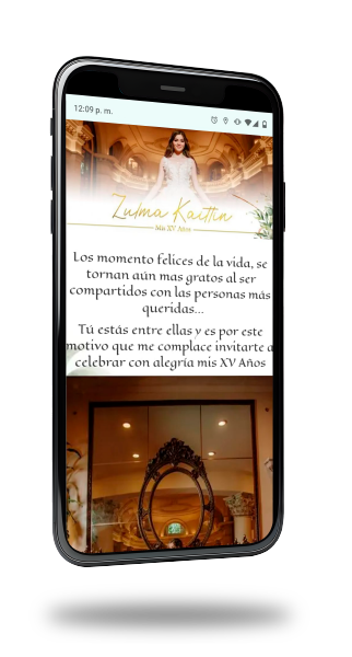 Celular invitacion digital invitación digital matangazo